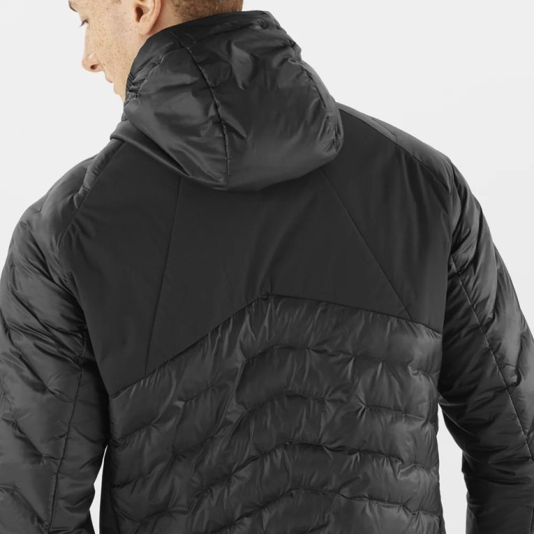 Salomon Outline Primaloft Men's Insulated Jackets Black | CA 63D42